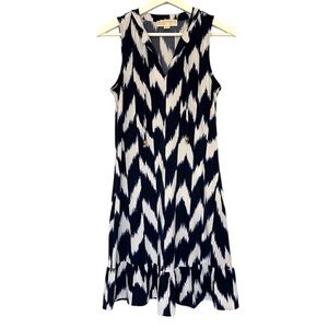 MICHAEL Michael Kors | True Navy Sleeveless Boho Chic Resortwear Dress Size XS